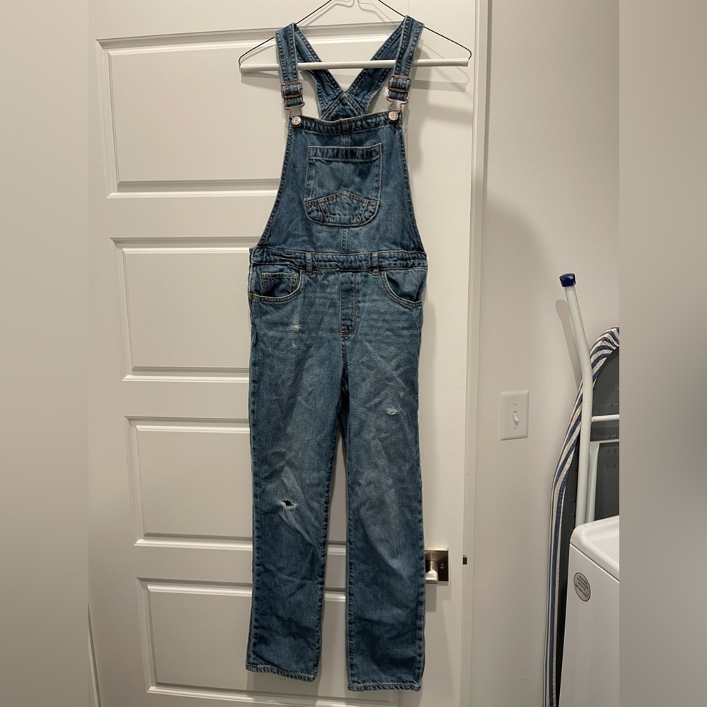 Gap kids denim overalls